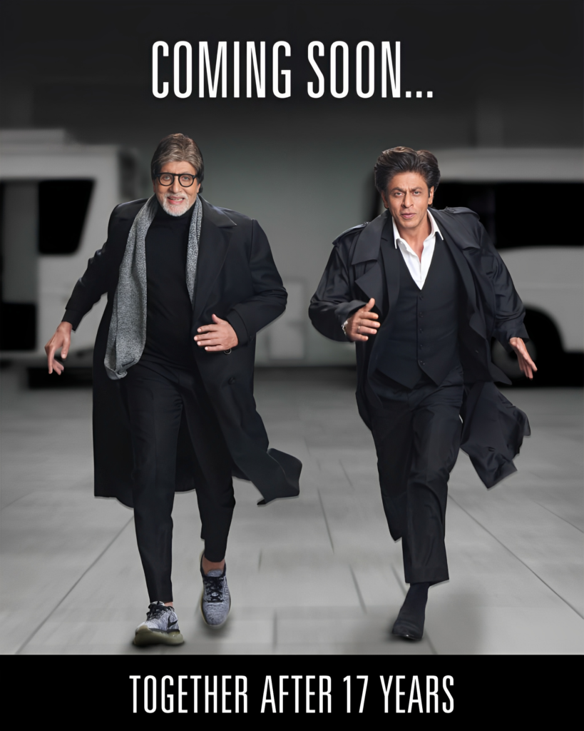 Amitabh Bachchan And Shah Rukh Khan To Reunite After 17 Years