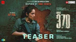 yami gautam new movie article 370 teaser out now