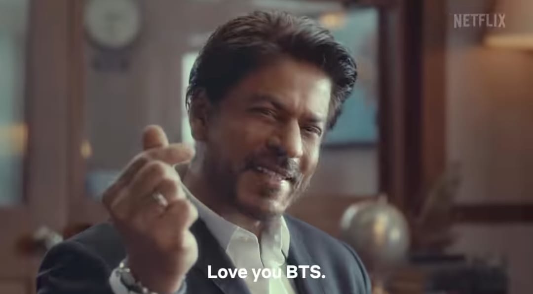 Shah Rukh Khan and BTS. Each, in their respective fields, has not only captivated millions but also bridged cultural divides,